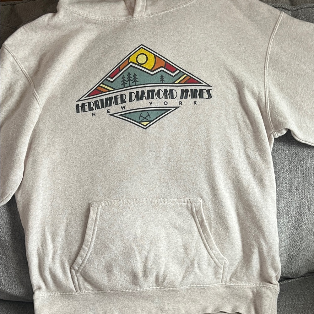 Beige Hoodie